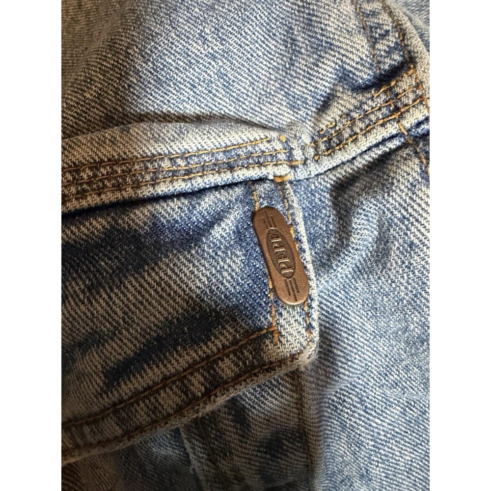 VINTAGE Pepe Jacket Mens XLarge Blue Denim Jean Trucker 90s Y2K Hip Hop Coat - Picture 3 of 8